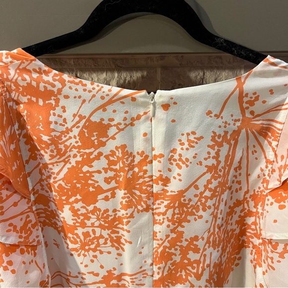 Rachel Zoe size 6 Ines Silk sheath dress with tiered sleeve and skirt - Picture 10 of 15